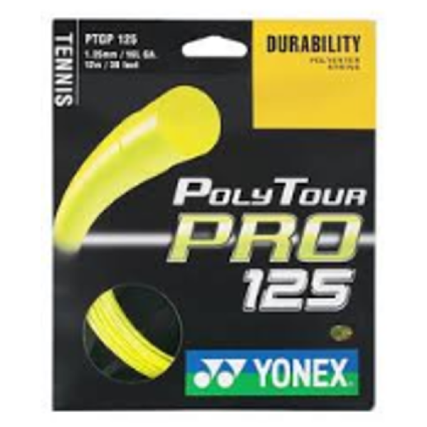 SET POLYTOUR PRO 1,25 YELLOW YONEX