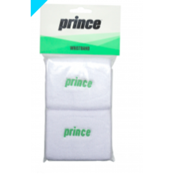 MUÑEQUERA PRINCE DOBLE BLANCA VERDE