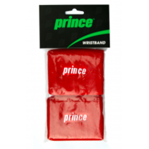 MUÑEQUERA PRINCE DOBLE ROJA