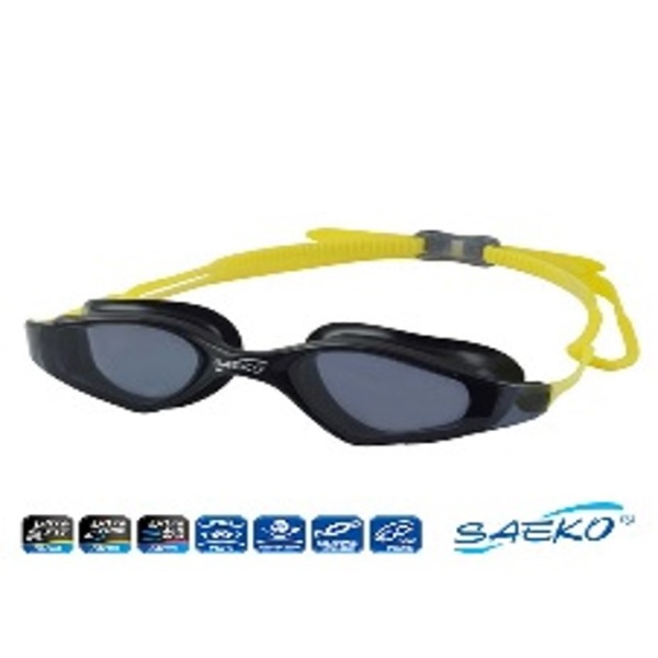 LENTE S53 BLADE NEGRO AMARILLO